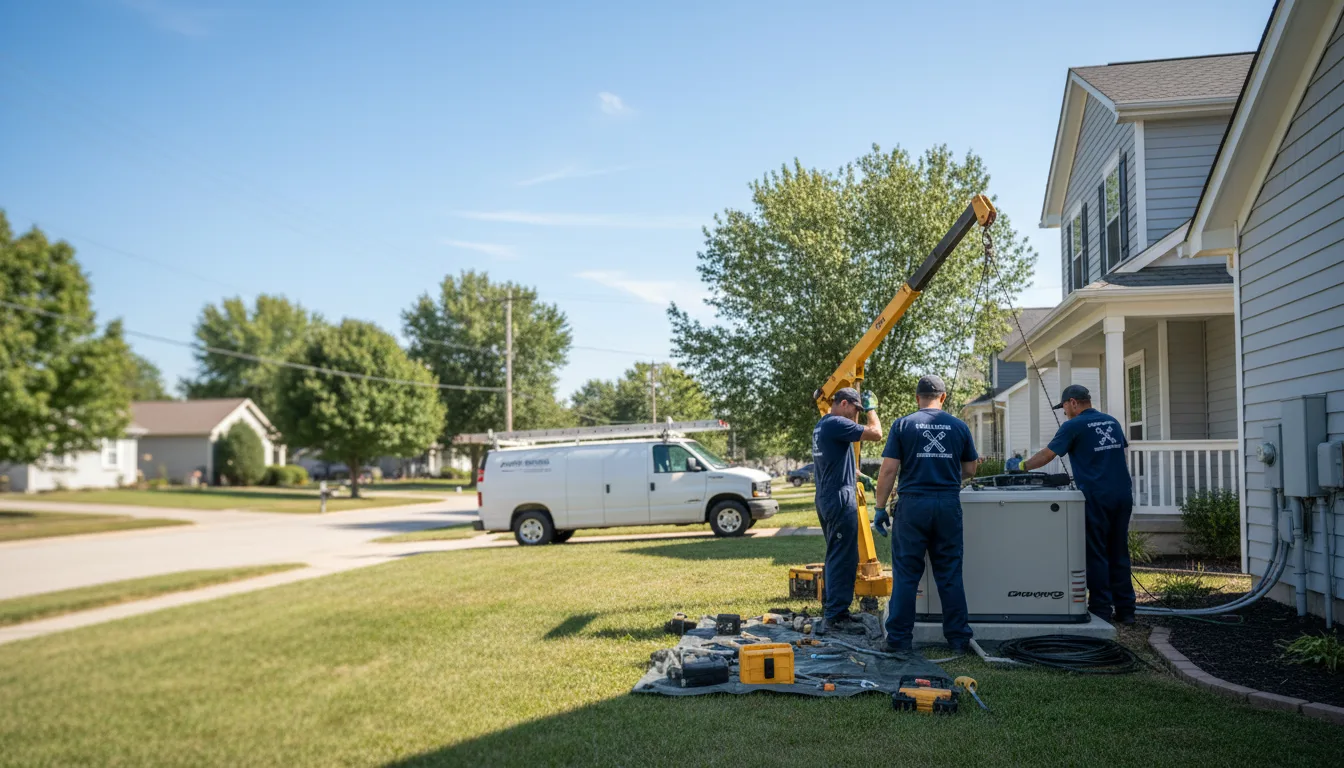 Generator Installation in Spiceland, IN near me